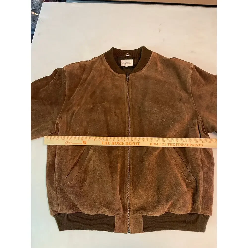 vintage adam Spencer leather jacket 3XL